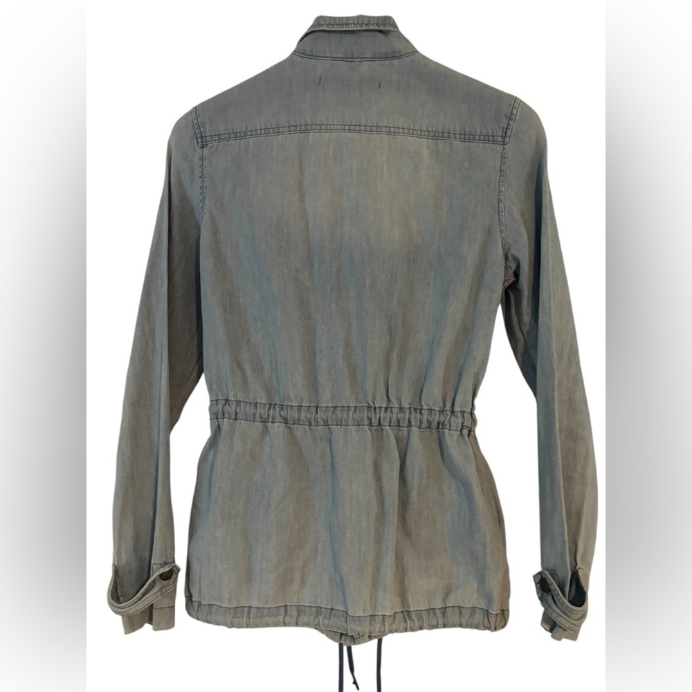 Max Jeans Peplum Jean Jacket - Picture 2 of 3